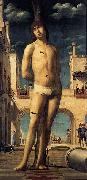 Antonello da Messina St Sebastian oil